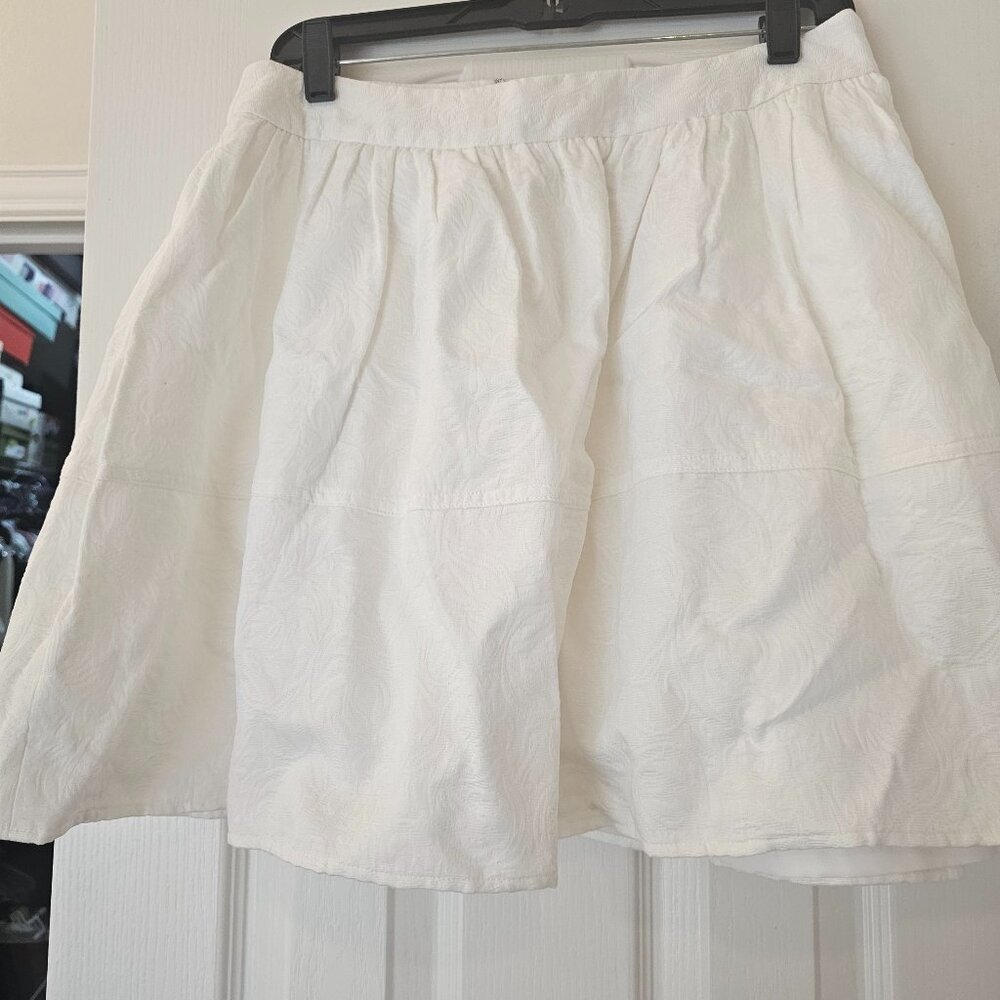White skirt